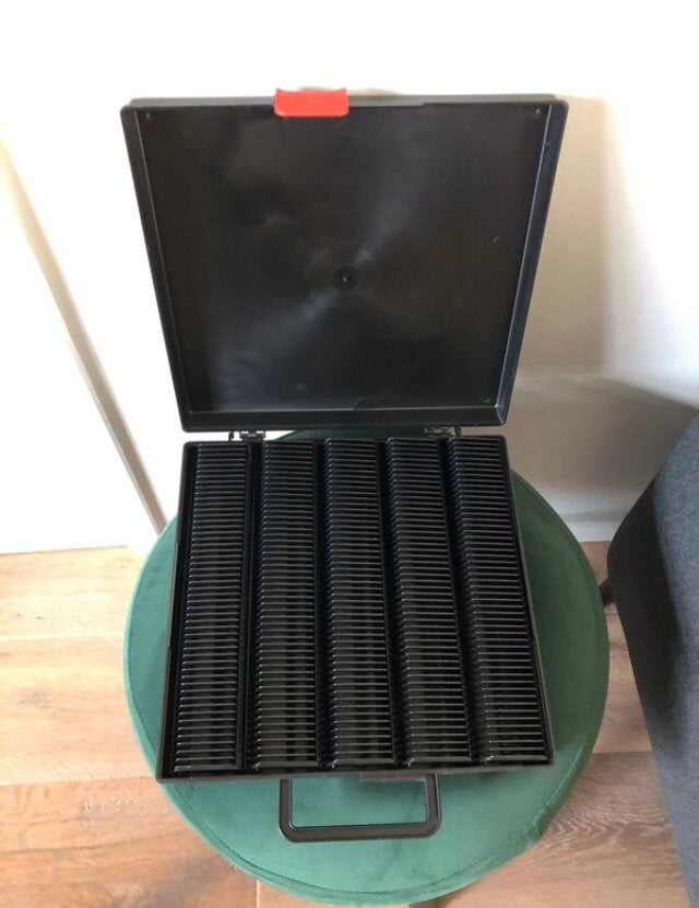Dia box voor 250 dia’s. Vintage, Ophalen of Verzenden, Zo goed als nieuw