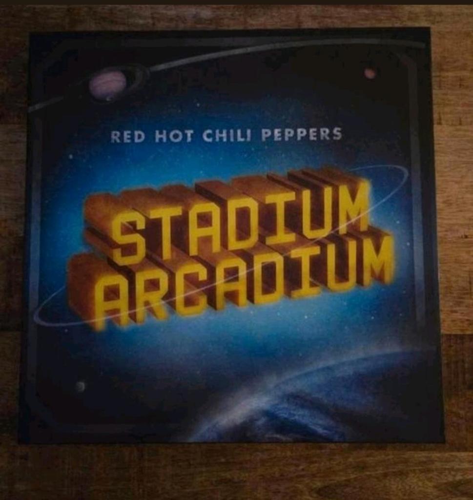 4x lp box red hot chili peppers stadium arcadium, Ophalen of Verzenden, Zo goed als nieuw, 12 inch
