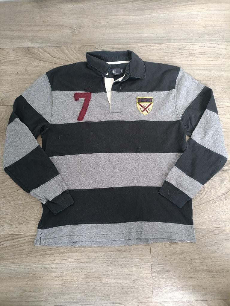Nils Sundström Rugby Shirt XL, Ophalen, Zo goed als nieuw, Maat 56/58 (XL), Zwart