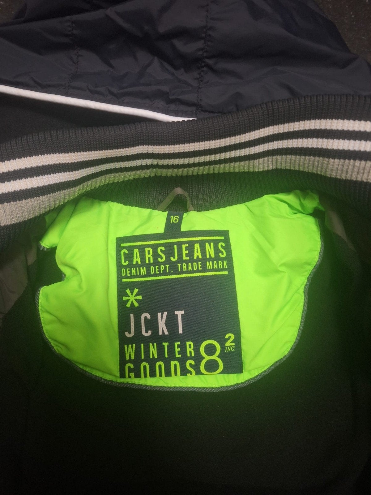 Cars Jeans Winterjas Jongens - Maat 16, Ophalen of Verzenden, Zo goed als nieuw, Cars Jeans, Jongen