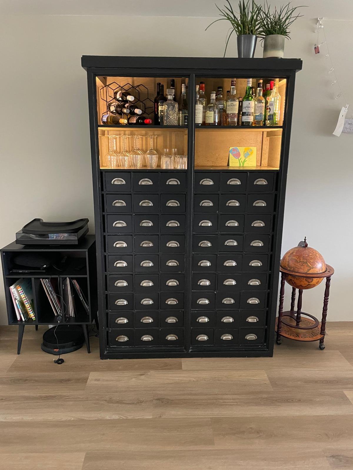 Apothekerskast, Ophalen, Gebruikt, 100 tot 150 cm, 5 laden of meer