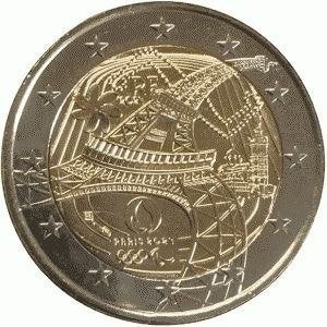 2 Euro Frankrijk 2024 - Paralympische Spelen - UNC, Verzenden, Frankrijk, 2 euro, Losse munt