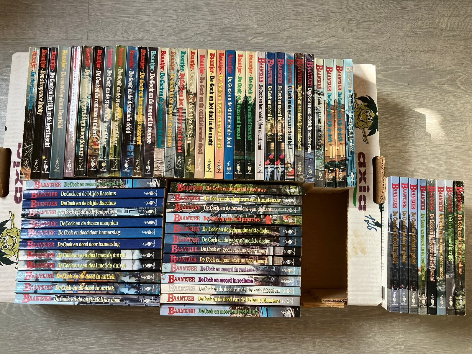 Diverse Baantjer boeken, Ophalen of Verzenden, Gelezen, Tv-bewerking