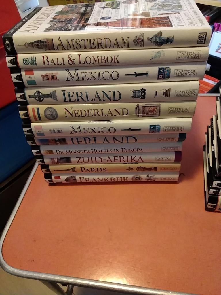 Cappitool reisgidsen diverse landen omschrijving € 2.50 pers, Ophalen of Verzenden, Zo goed als nieuw, Reisgids of -boek, Noord-Amerika