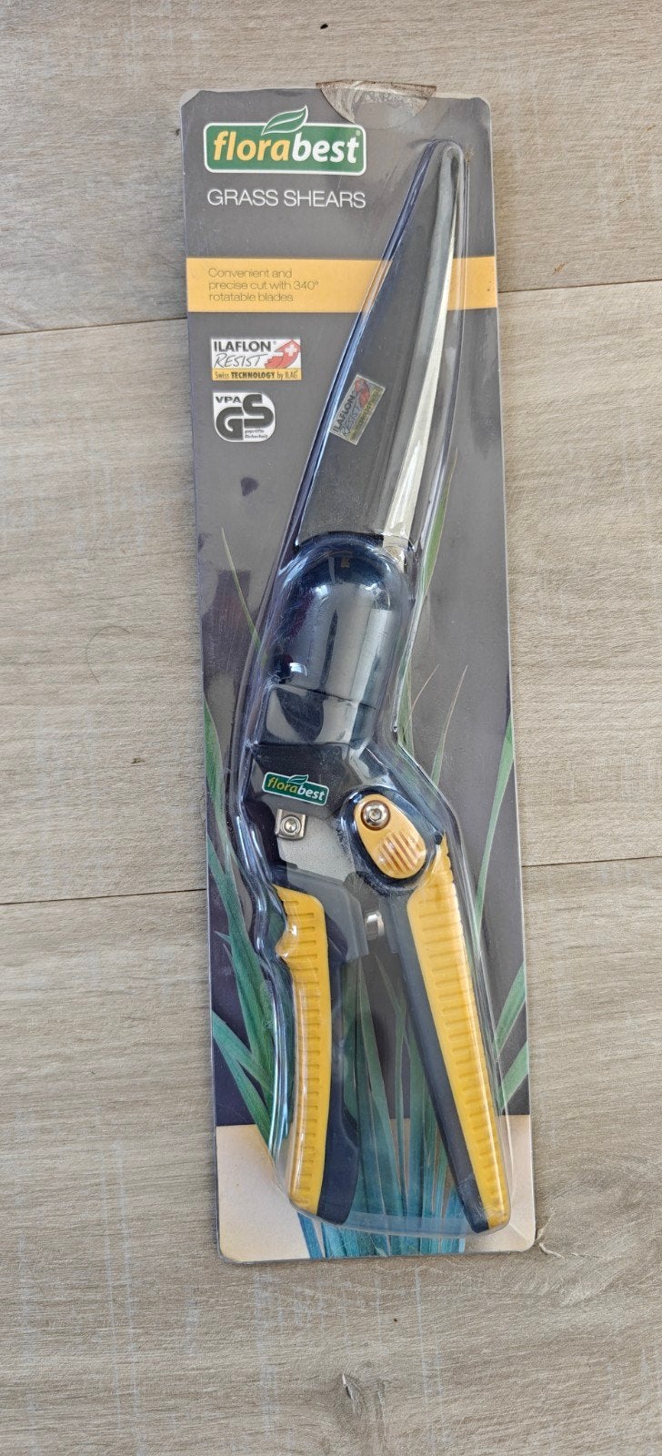 Florabest Grasschaar - Nieuw in verpakking, Tuin en Terras, Hand-tuingereedschap, Ophalen of Verzenden, Nieuw