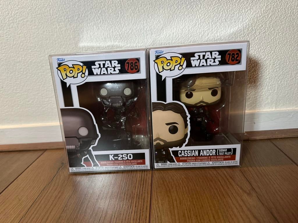 Funko Cassian Andor (Test Pilot) & K-2SO, Ophalen of Verzenden, Zo goed als nieuw