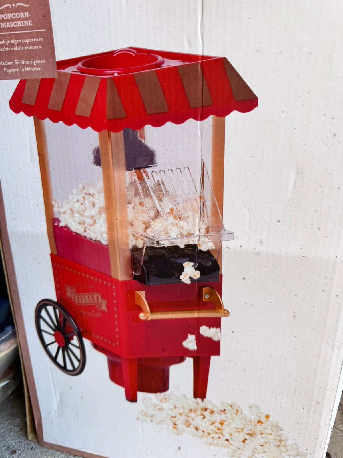 Popcorn machine, Verzamelen, Ophalen, Gebruikt