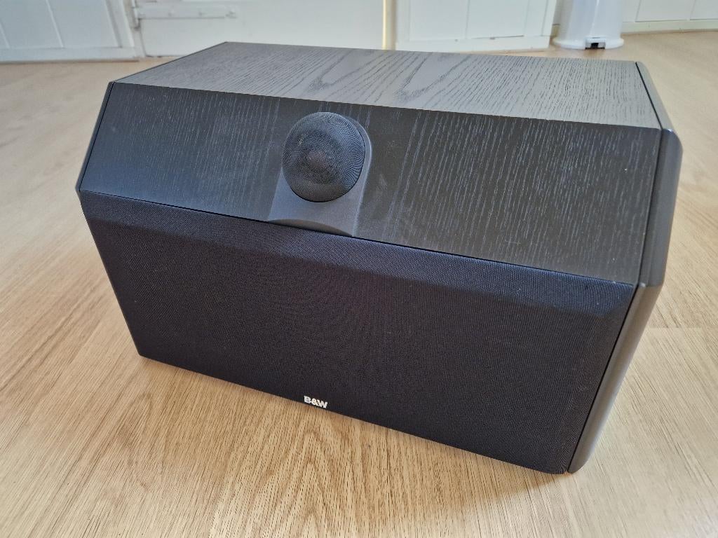 B&W CDM zwarte center luidspreker, Audio, Tv en Foto, Luidsprekers, Ophalen, Gebruikt, 60 tot 120 watt, Bowers & Wilkins (B&W)