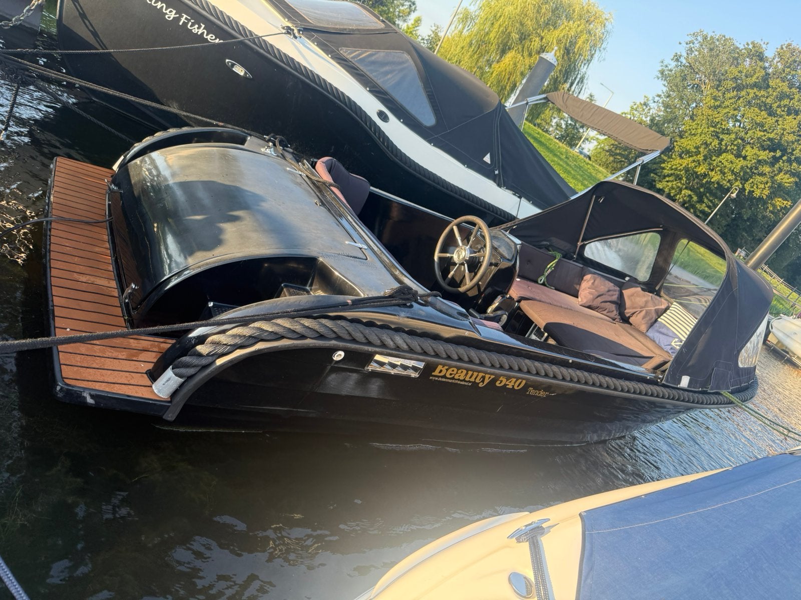 Beauty 540 tender sloep 2021 Tohatsu 15pk, Ophalen, Zo goed als nieuw, Overige typen