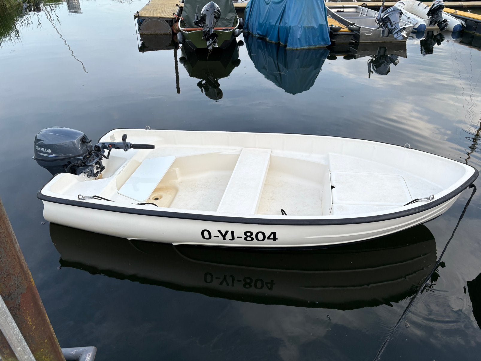 With verano 320 met Yamaha 9.9 pk, Watersport en Boten, Ophalen