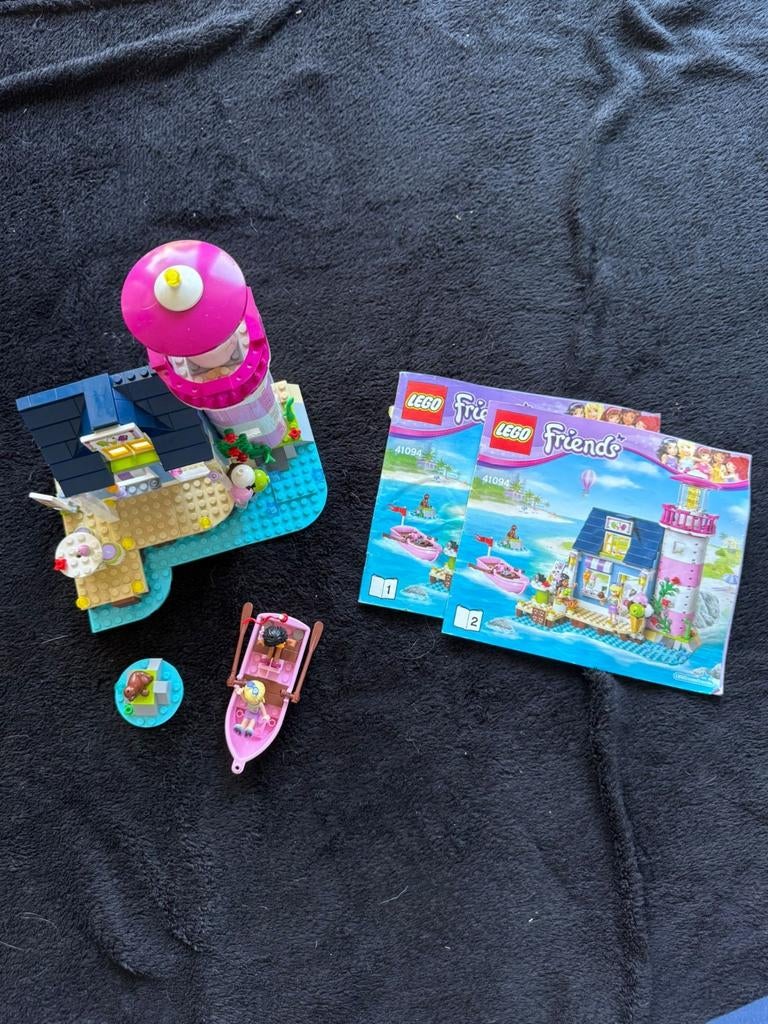 Lego Friends Heartlake Lighthouse (41094) met instructies, Gebruikt, Lego, Friends, Ophalen of Verzenden