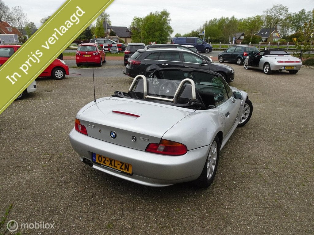 BMW Z3 Roadster (AUTOMAAT) HELE NETTE AUTO) 2.0, Auto's, BMW, Achterwielaandrijving, Gebruikt, Zwart, 6 cilinders