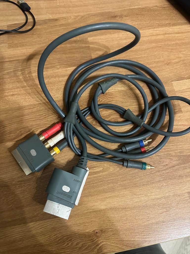 Originele Xbox 360 kabel - Werkend, Spelcomputers en Games, Spelcomputers | Xbox 360, Ophalen of Verzenden, Zo goed als nieuw
