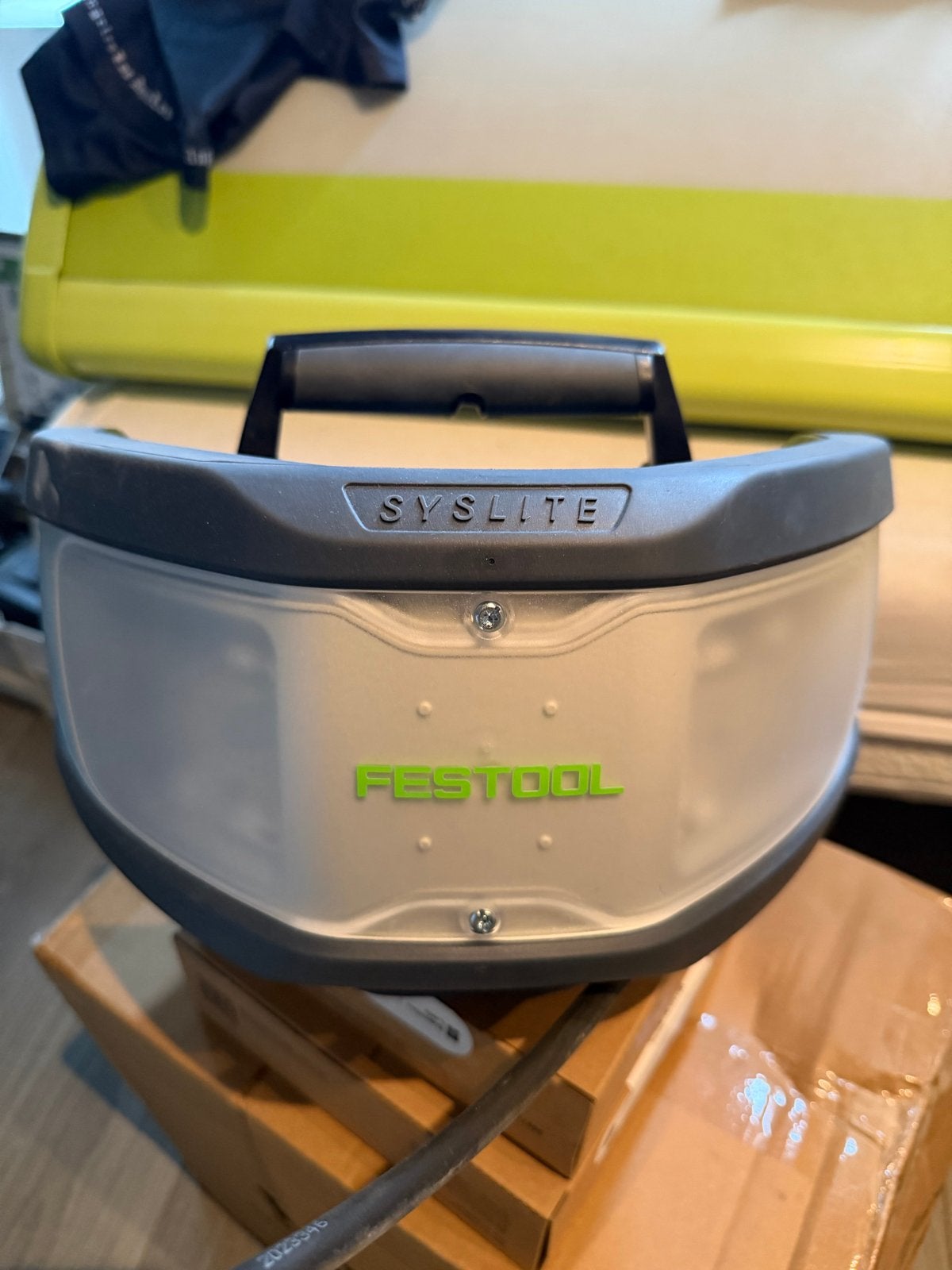 Festool DUO-H I-Basic Hybride bouwlamp met statief