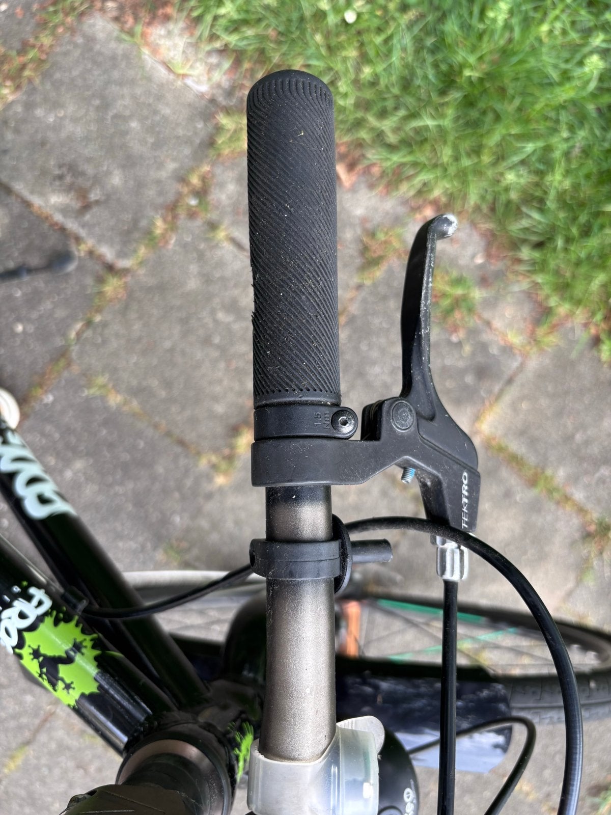 Zwarte Frog 67 fiets met 10 versnellingen en bagagedrager, Fietsen en Brommers, 10 tot 15 versnellingen, Velgrem, Overige maten