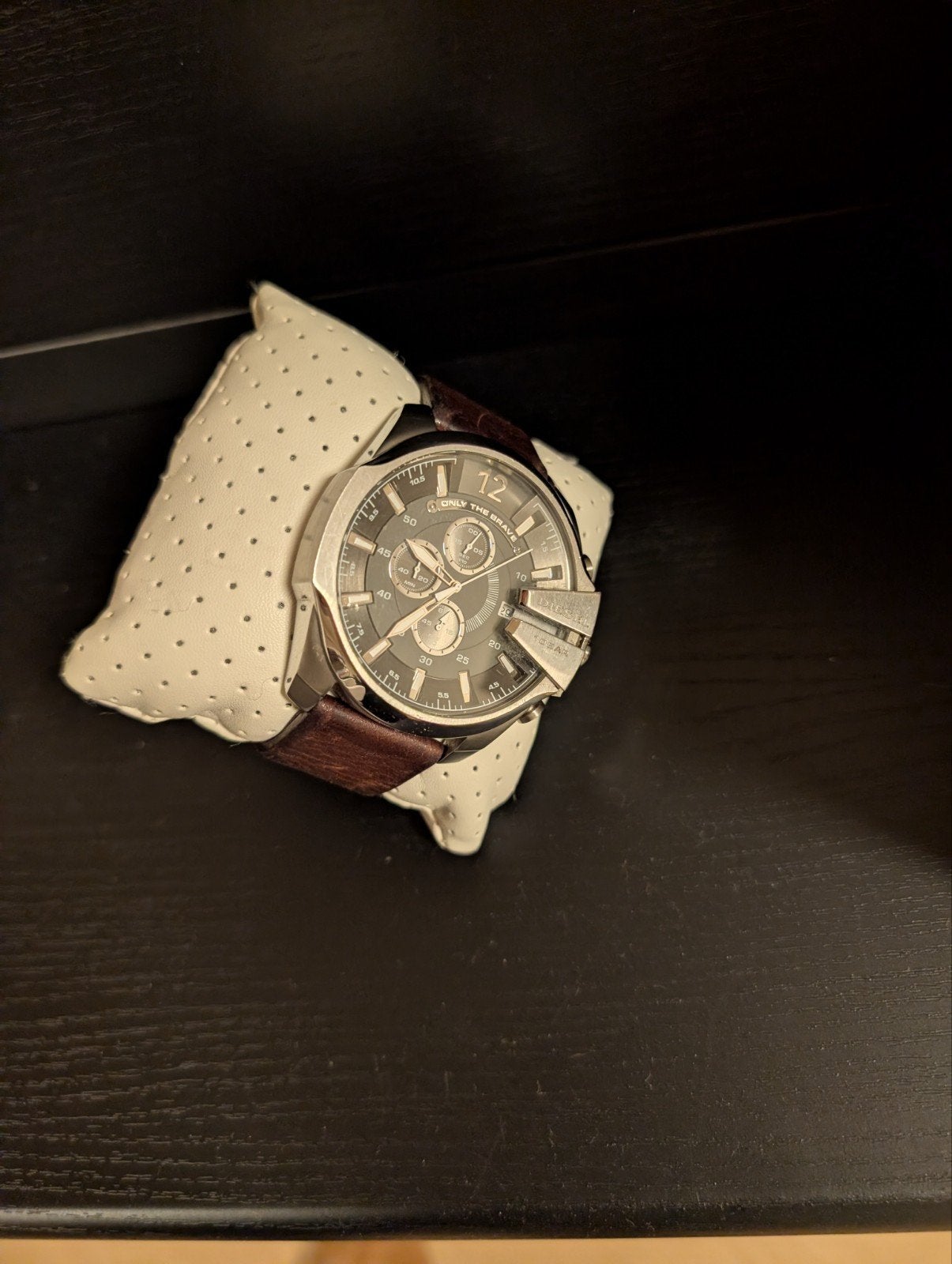 Diesel horloge - Batterij moet vervangen worden, Sieraden, Tassen en Uiterlijk, Horloges | Heren, Overige merken, Staal, Polshorloge