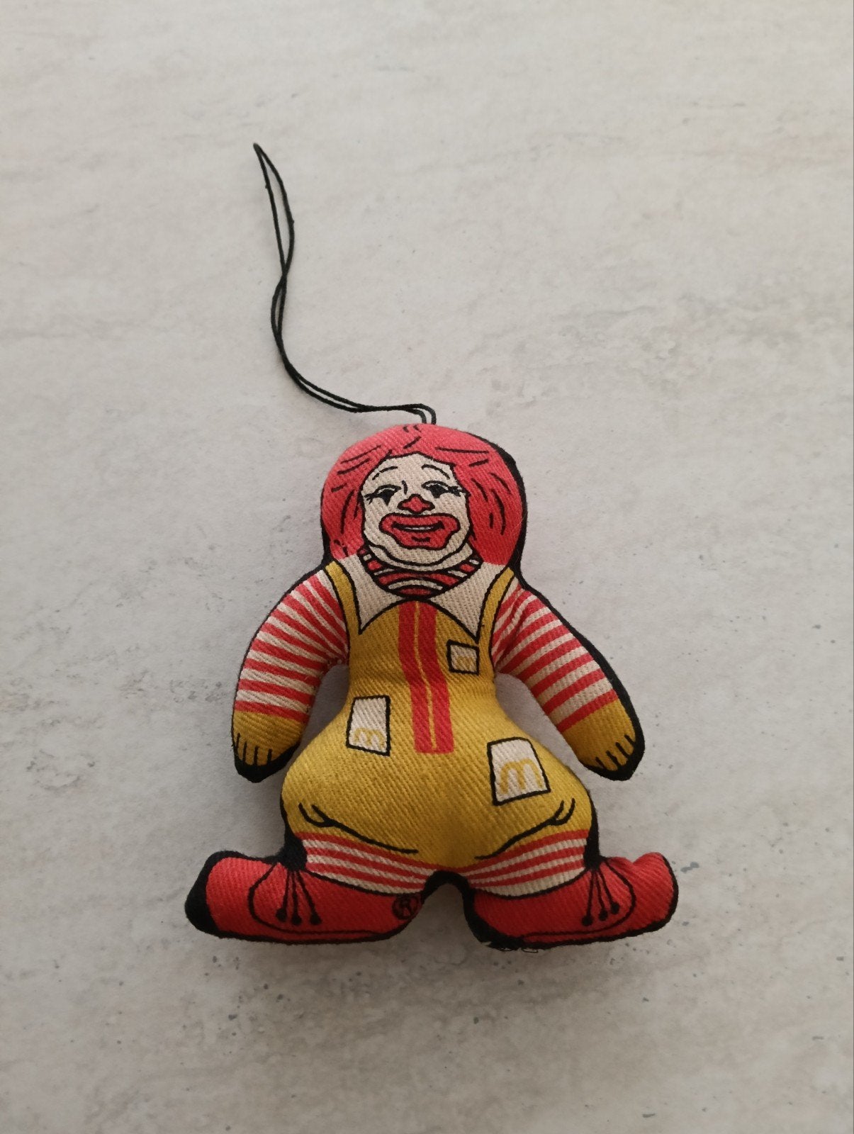 Poppetje Ronald McDonald 10 cm jaren 70/80 vintage, Ophalen of Verzenden