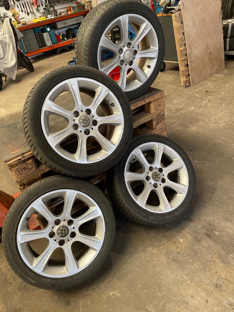 BMW Velgen 17" Styling 394, Auto-onderdelen, Banden en Velgen, Velg(en), Winterbanden, 17 inch, 225 mm, Personenwagen, Gebruikt