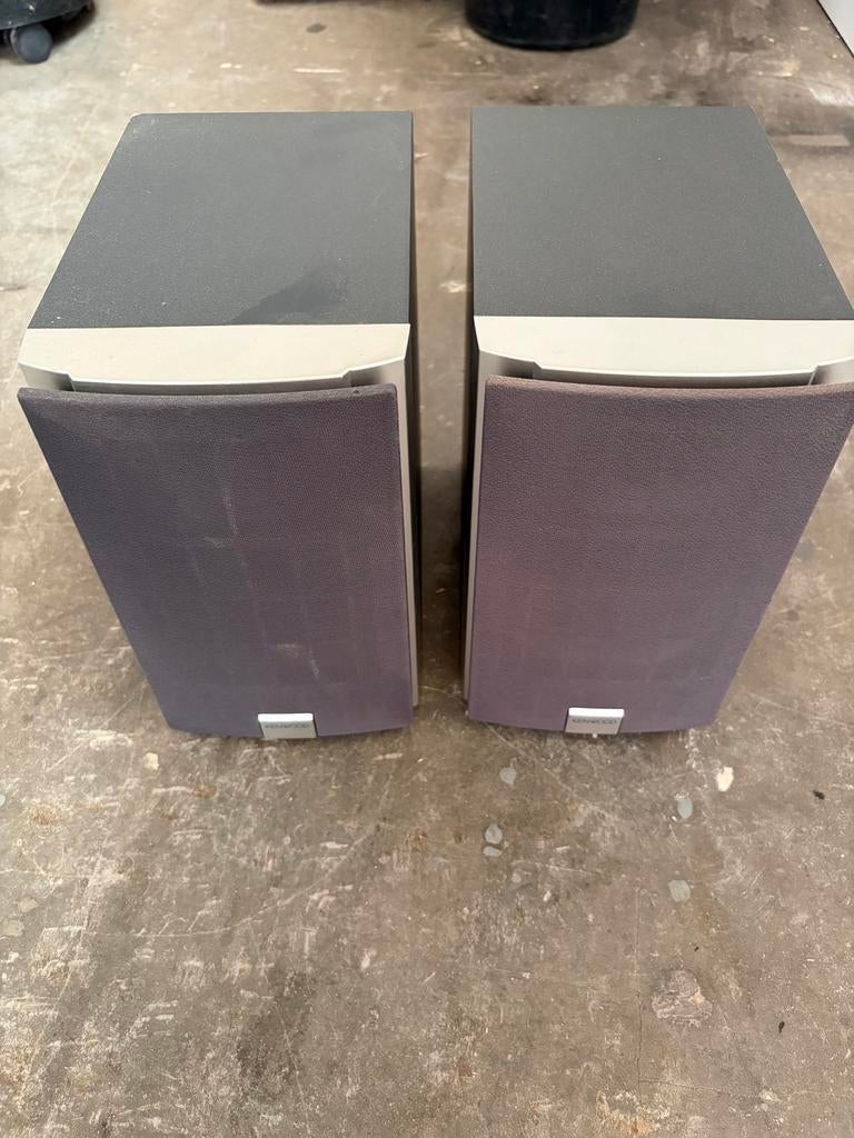 Kenwood LS-M31 Boekenplank Speakers - Set van 2, Audio, Tv en Foto, Luidsprekers, Gebruikt, Minder dan 60 watt, Front, Rear of Stereo speakers