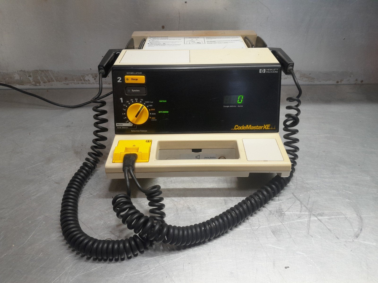 Hewlett Packard defibrillator codemaster XE M1724A lifepack, Ophalen of Verzenden