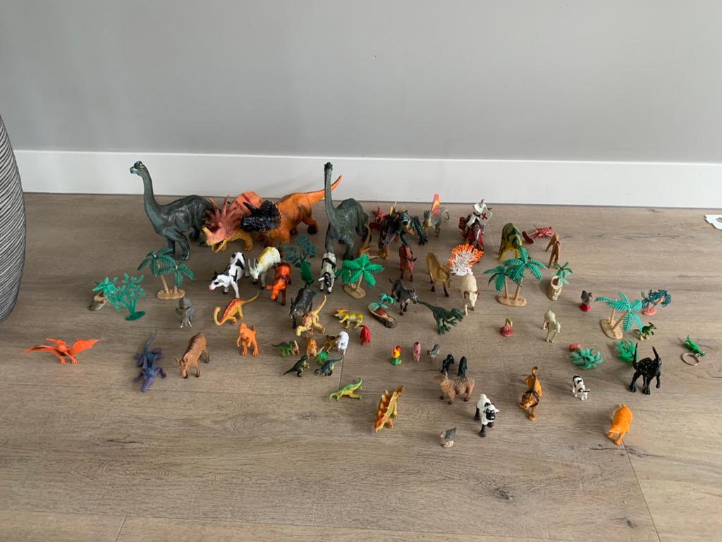 grote set dino’s!!, Ophalen of Verzenden, Zo goed als nieuw, Jongen of Meisje