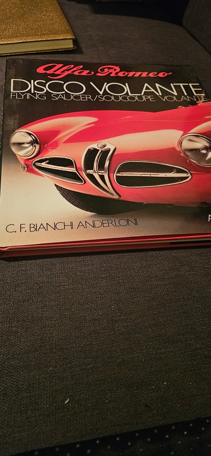 Alfa Romeo Disco Volante Boek - C.F. Bianchi Anderloni, Ophalen of Verzenden, Zo goed als nieuw, Alfa Romeo, C. F. Bianchi Anderloni