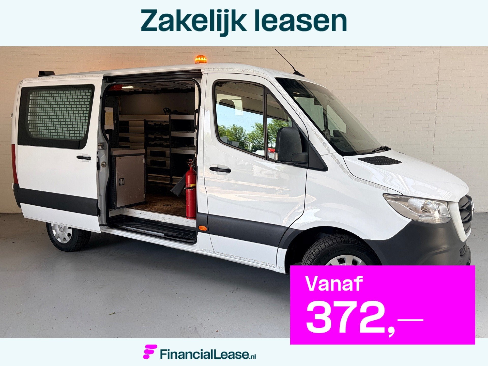 Mercedes-Benz Sprinter Automaat Servicewagen 314 2.2 CDI 140, Dealer onderhouden, Gebruikt, Met garantie (alle), 2113 kg