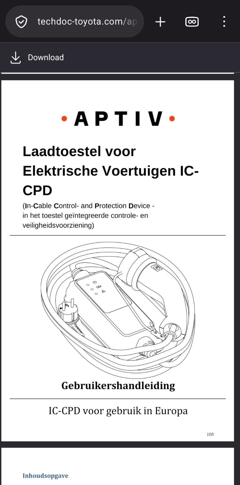 toyota oplader, Ophalen of Verzenden