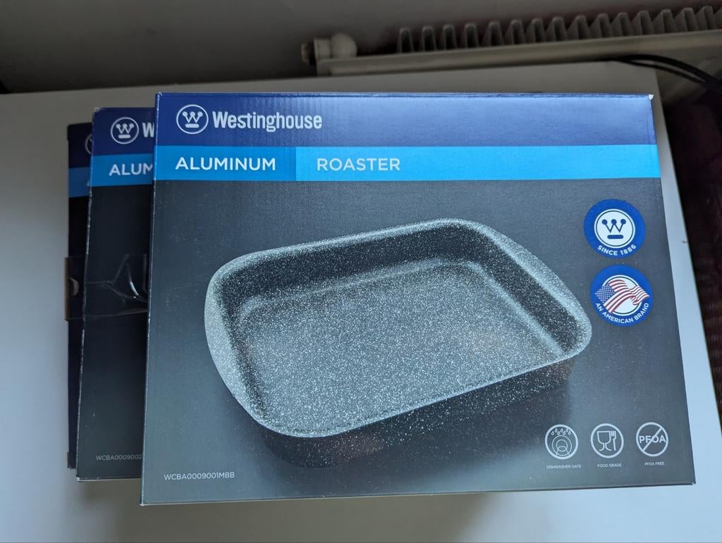 Westinghouse Aluminium Braadslede 3 stuks - Nieuw in doos, Huis en Inrichting, Keuken | Potten en Pannen, Ophalen of Verzenden
