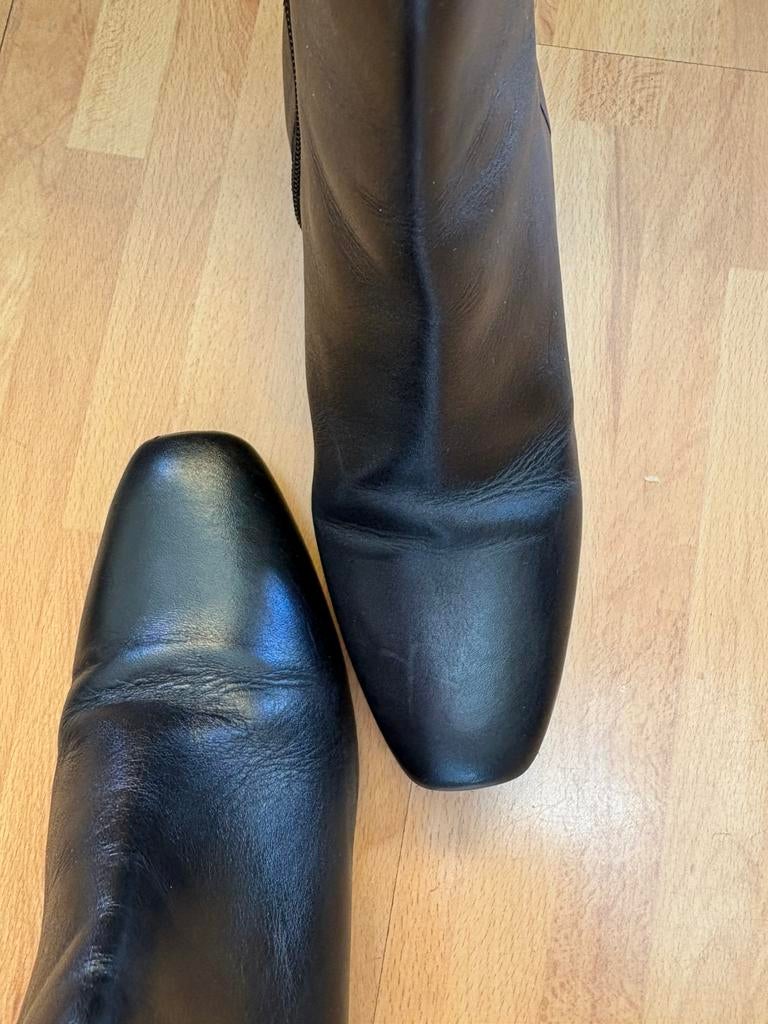 Echt zacht leer  freeflex laarsjes, Kleding | Dames, Schoenen, Zwart, Lage of Enkellaarzen, Ophalen of Verzenden, Zo goed als nieuw