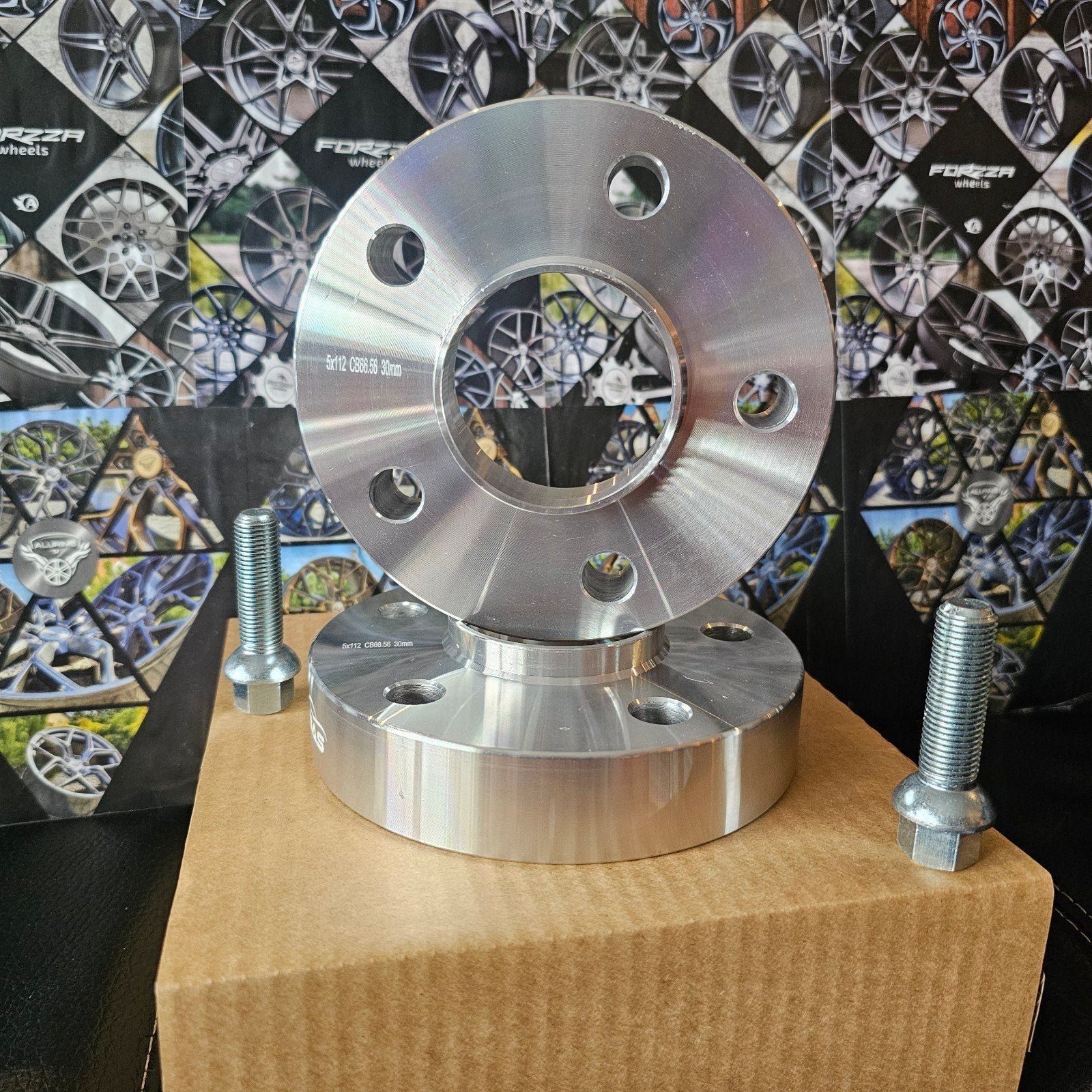 Spoorverbreders spacers Mercedes 5x112 66,5 30mm, Ophalen of Verzenden