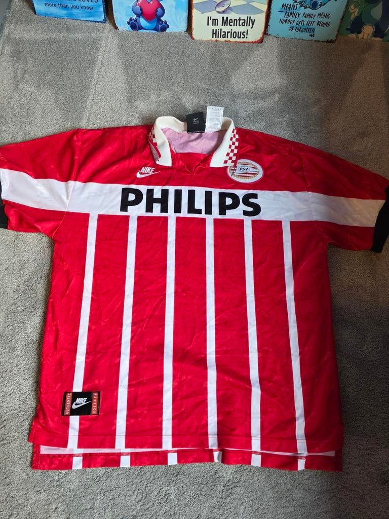 PSV Thuisshirt XL 1995-1996 - Klassiek Voetbalshirt, Maat XL, Ophalen of Verzenden, Zo goed als nieuw, Shirt
