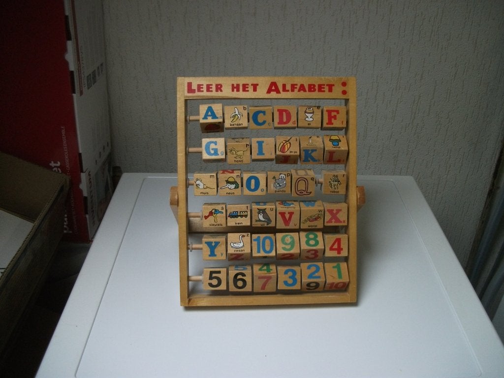 Leer het alfabet, Ophalen of Verzenden, Gebruikt