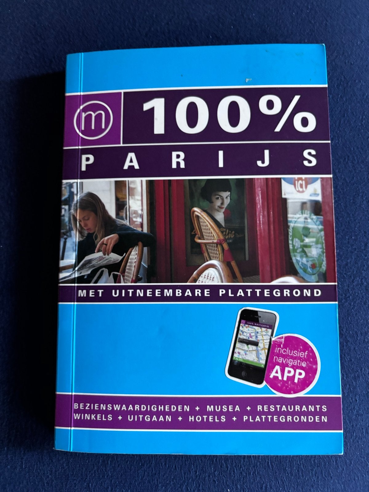 Reisgids 100% Parijs met uitneembare plattegrond, Boeken, Reisgidsen, Overige merken, Budget, Europa, Ophalen of Verzenden