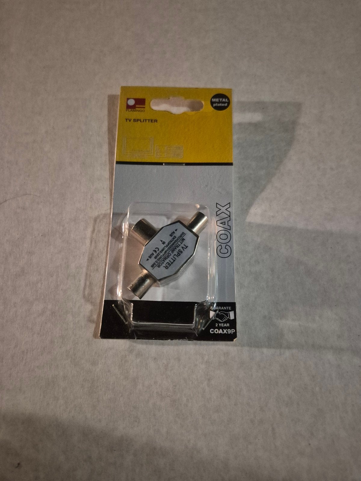 Coax TV Splitter - Verdeel je TV-signaal eenvoudig, Ophalen of Verzenden, Nieuw, Minder dan 2 meter, Tv-kabel