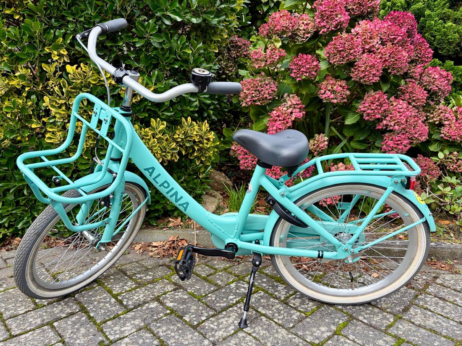 Alpina kinderfiets 20 inch als nieuw meisje jongen kind, Ophalen, Terugtraprem, 20 inch, Handrem