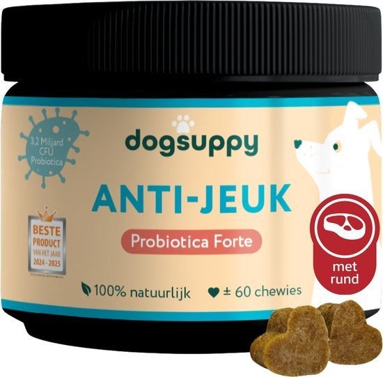 Dogsuppy anti - jeuk probiotica forte, Ophalen of Verzenden, Hond