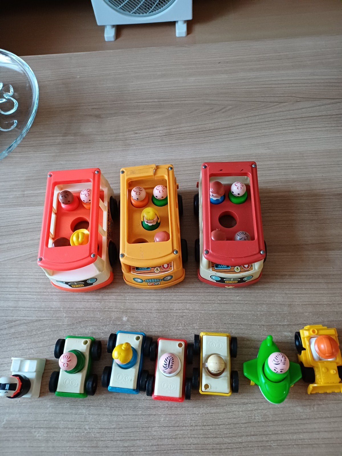 Vintage Fisher-Price Little People Bussen en Voertuigen, Ophalen of Verzenden, Gebruikt, Auto of Voertuig