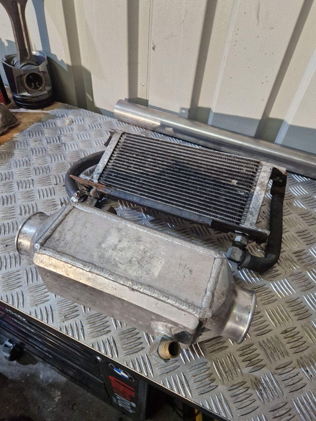 Water to air Intercooler, Ophalen of Verzenden, Gebruikt, Universele onderdelen