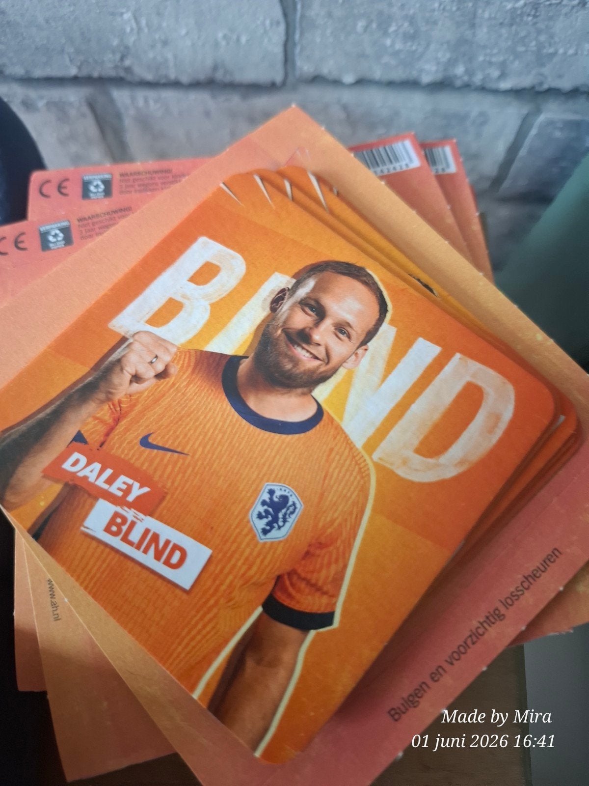 Voetbal plaatjes, Ophalen of Verzenden, Meerdere plaatjes
