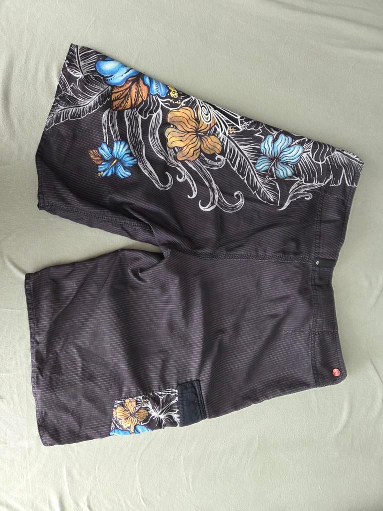 O'Neill Surf Kniebroek - Zwart met Bloemenprint, Kleding | Heren, Badmode en Zwemkleding, Zwart, O'Neill, Overige maten, Ophalen of Verzenden