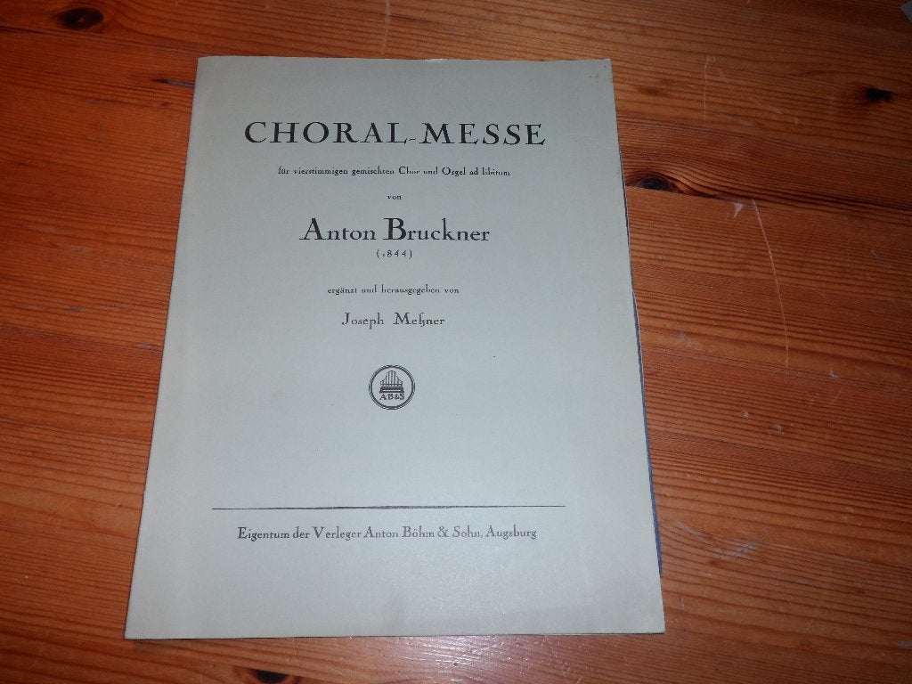 Anton Bruckner, Klassiek, Piano, Ophalen of Verzenden, Zo goed als nieuw