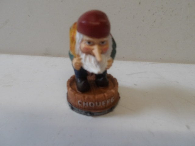 La Chouffe bier figuurtje (nr.1) Kabouter Marcel, Verzamelen, Biermerken, Ophalen of Verzenden, Nieuw, Overige typen, Overige merken