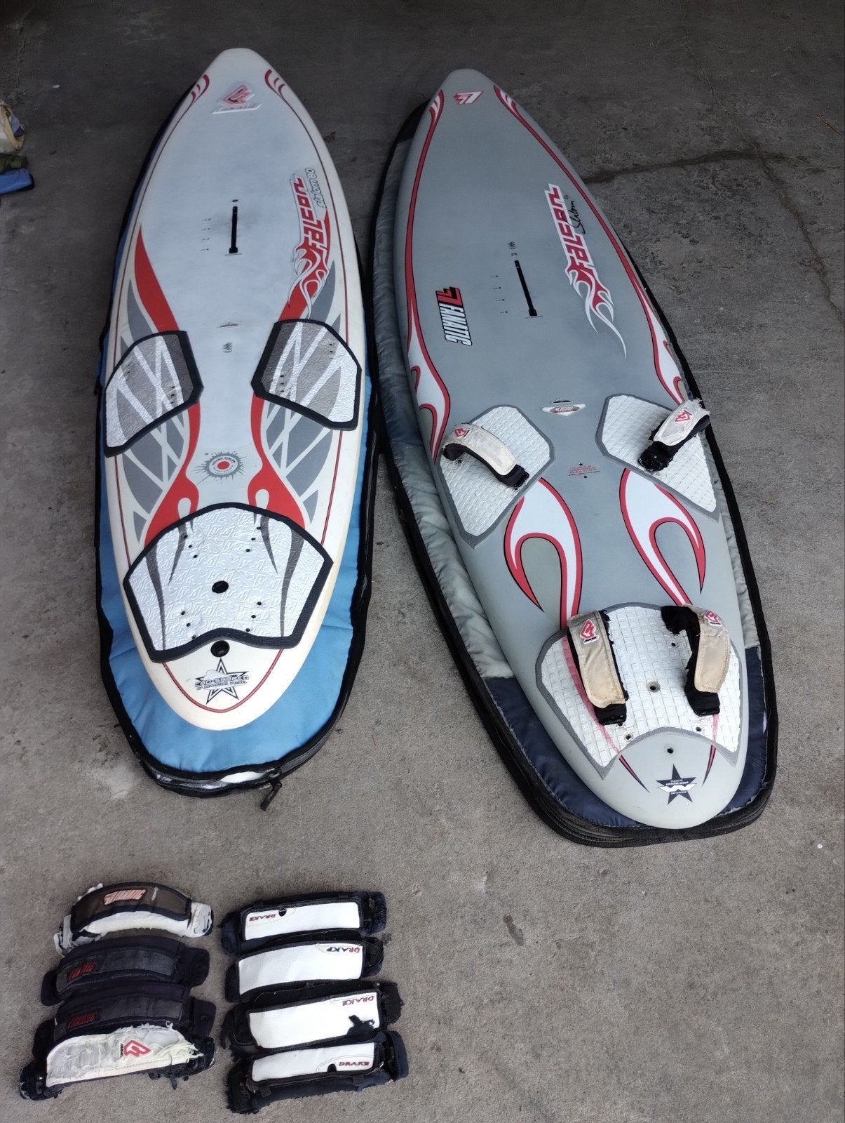 Fanatic Falcon 80, 91, 90/145 liter en Starboard kode 94, Ophalen, Gebruikt, Plank
