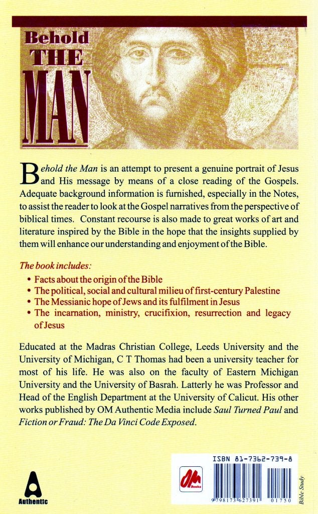 Behold The Man - C.T. Thomas / 8173627398, C.T. Thomas, Ophalen of Verzenden, Zo goed als nieuw, Christendom | Protestants