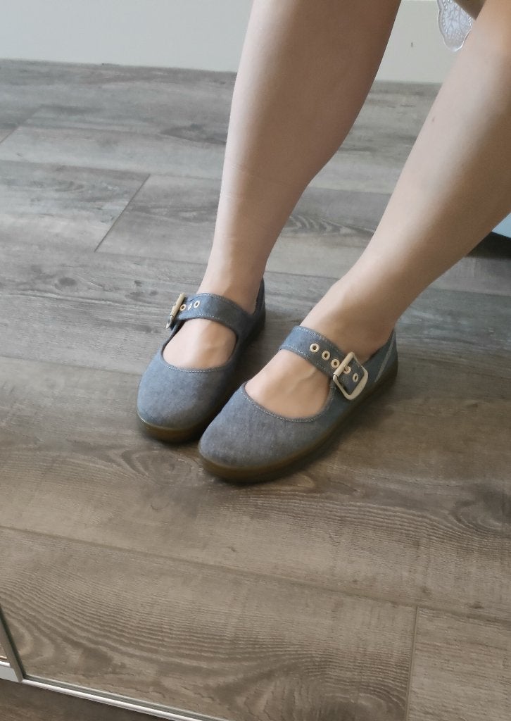 Dr. Martens Mary Jane shoes - Size 37, Blauw, Ophalen of Verzenden, Dr. Martens, Gedragen
