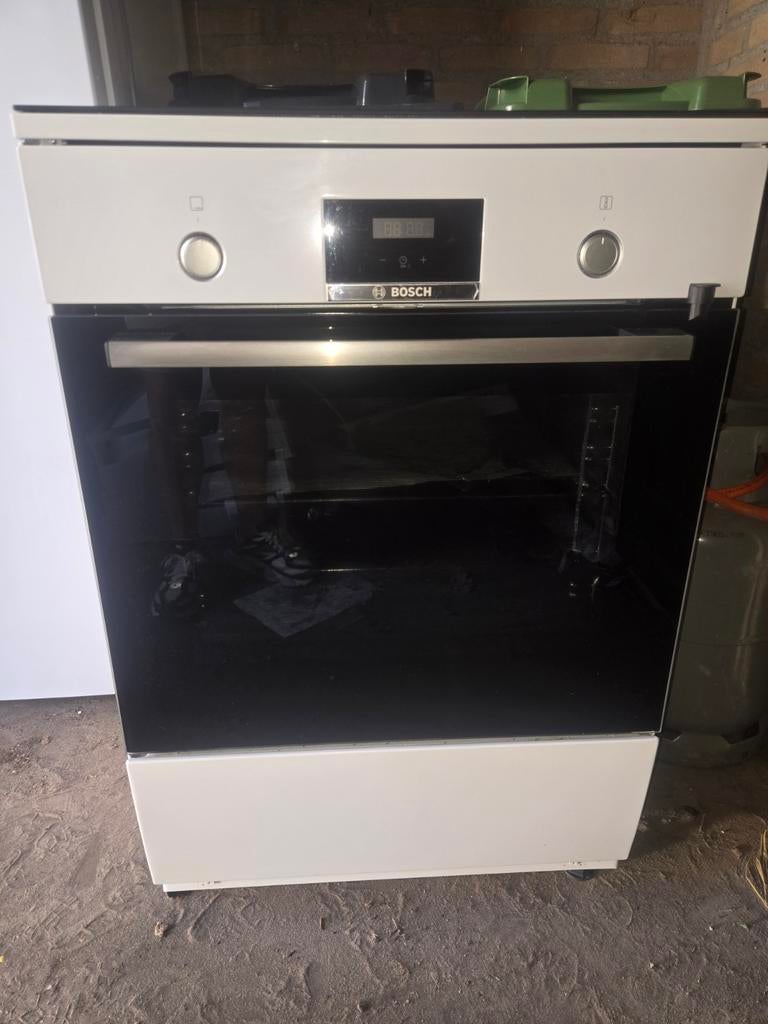 Bosch Inductie Kookplaat met Perilex Stekker - Z.G.A.N., 60 cm of meer, Zo goed als nieuw, Inbouw, Inductie