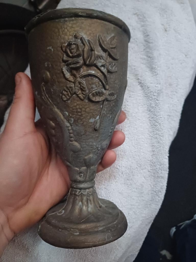 beker metaal, Ophalen of Verzenden