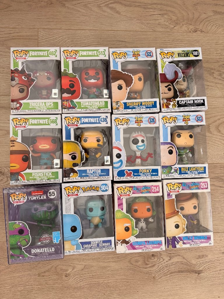 Funko Pop - Tv, Games, Film - Zie beschrijving, Ophalen, Zo goed als nieuw