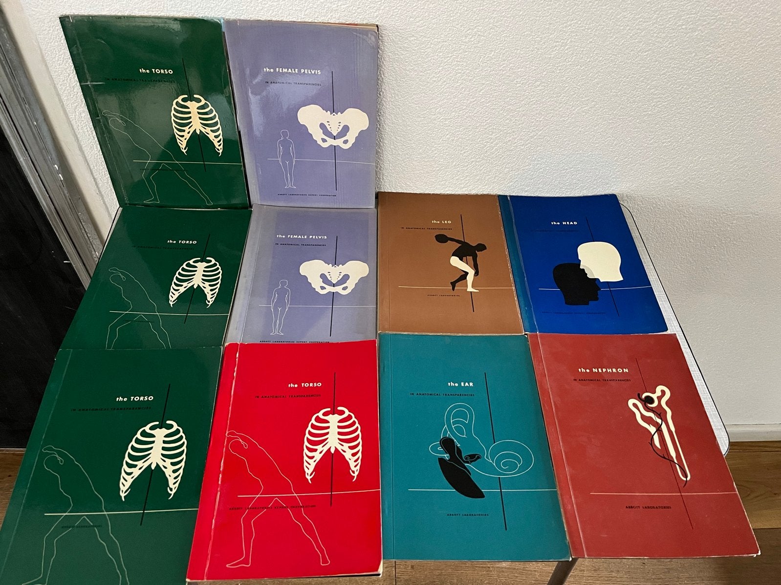 Vintage Anatomische Transparanten - Abbott Laboratories, Ophalen of Verzenden, Beta, Gelezen, Overige niveaus